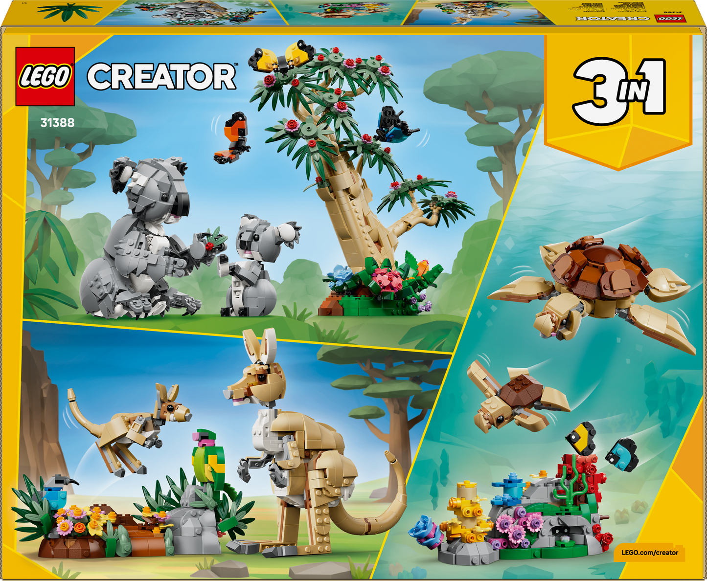 LEGO Wild Animals: Family of Koalas 31388 Creator