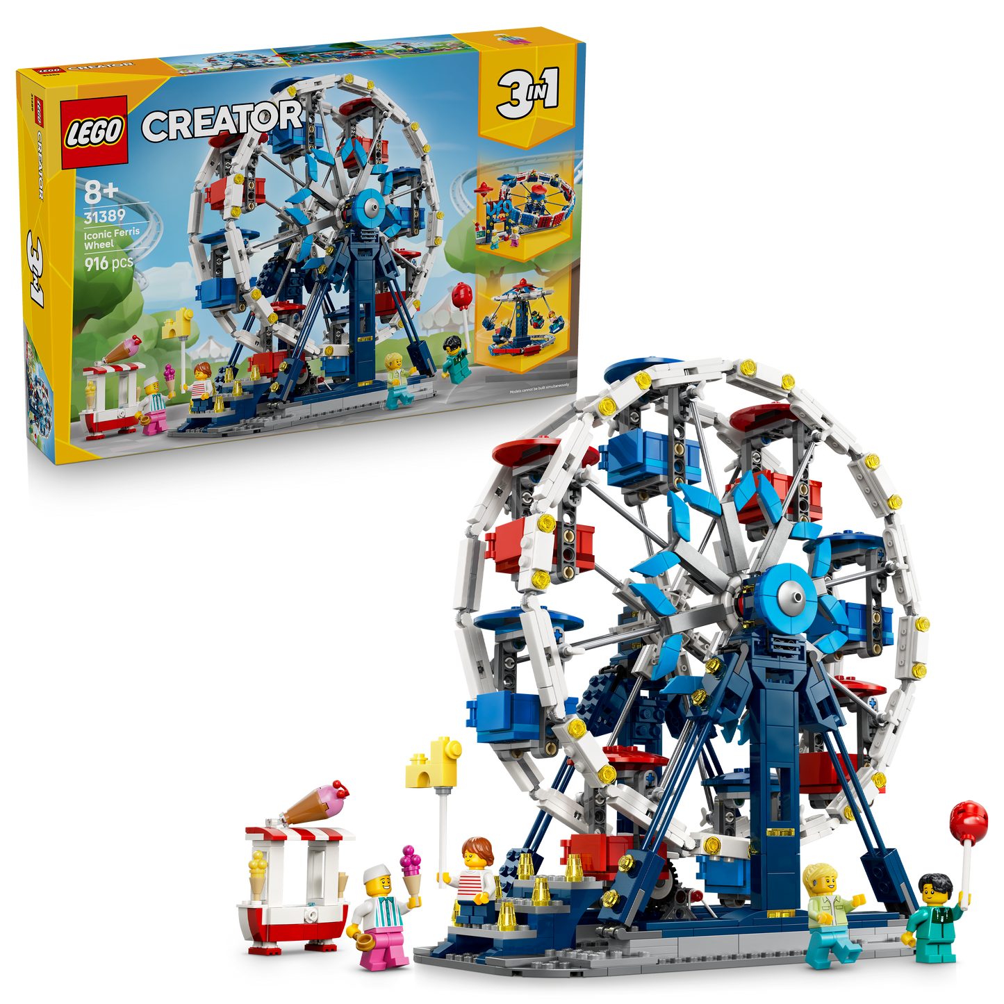 LEGO Iconic Ferris Wheel 31389 Creator 3 in 1