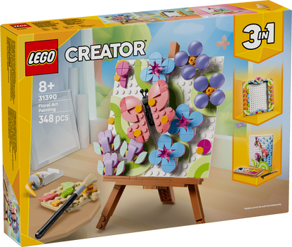 LEGO Floral Art Decor Painting 31390 Creator 3 in 1