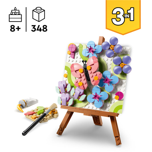LEGO Floral Art Decor Painting 31390 Creator 3 in 1