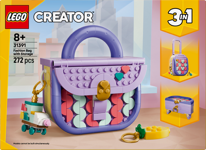 LEGO Fashion Bag with Storage 31391 Creator 3 in 1