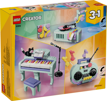 LEGO Music Decor Piano with Cat 31392 Creator 3 in 1