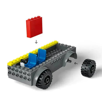 شاحنة سلم إطفاء ليغو 60463 سيتي