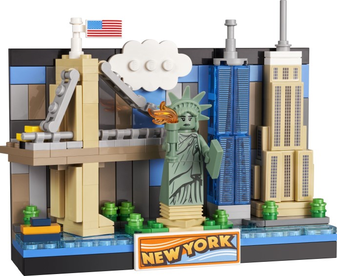 LEGO New York Postcard 40519 Postcards
