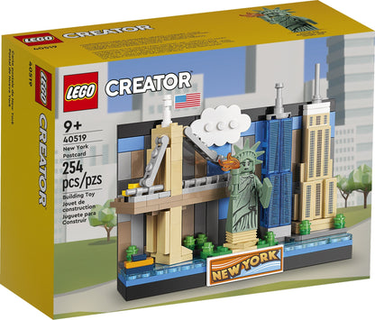 LEGO New York Postcard 40519 Postcards