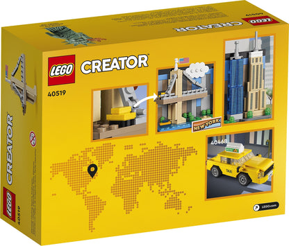 LEGO New York Postcard 40519 Postcards