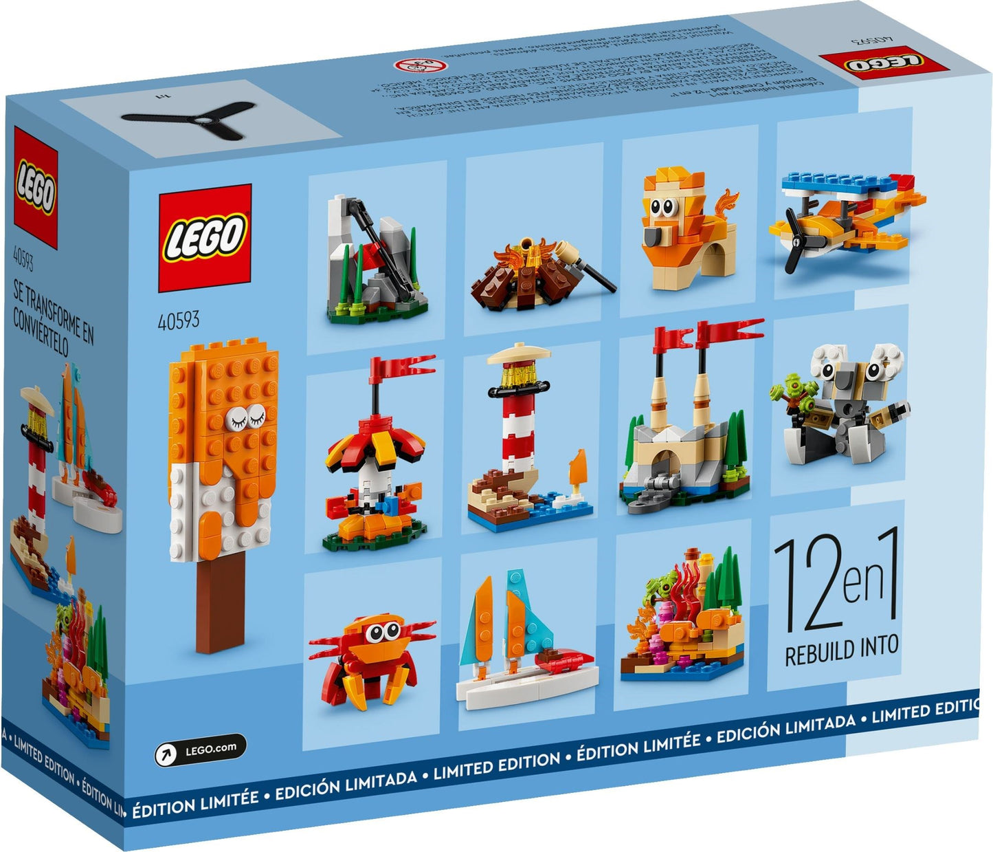LEGO Fun Creativity 12-in-1 40593 Gift With Purchase