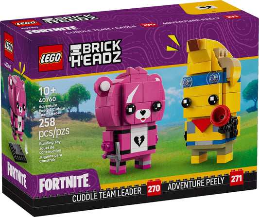 LEGO Adventure Peely & Cuddle Team Leader 40760 Brickheadz