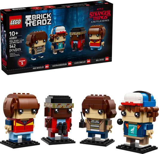 Buy LEGO Mike, Dustin, Lucas and Will Figures 40801 Brickheadz now @2TTOYS.AE, the largest LEGO specialist in the UAE