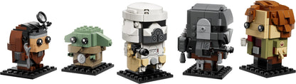 LEGO The Mandalorian and Grogu: Allies & Villains 40856 Brickheadz