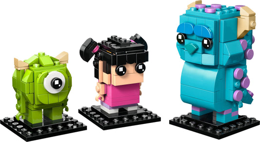 LEGO Sulley, Mike and Boo Figures 40861 Brickheadz