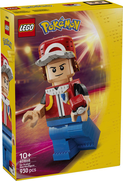 LEGO Up-Scaled Red Minifigure 40868 Pokémon