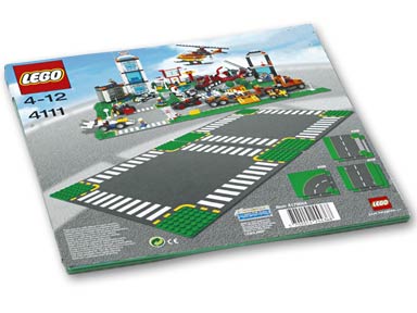 LEGO Road Plates, Cross 4111 City