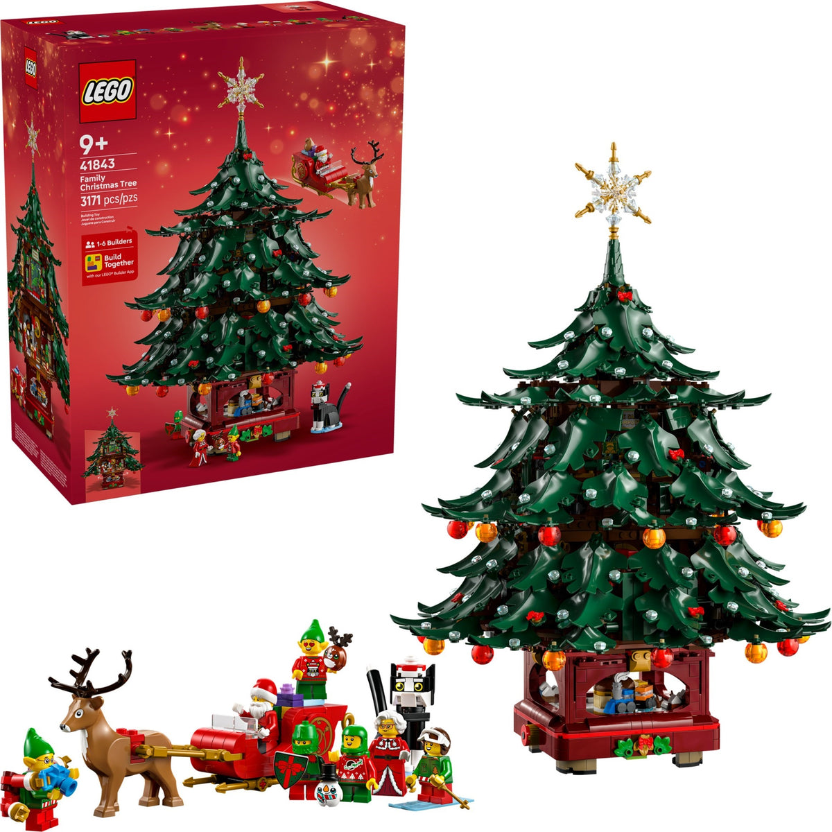 LEGO Family Christmas Tree Decoration 41843 Icons