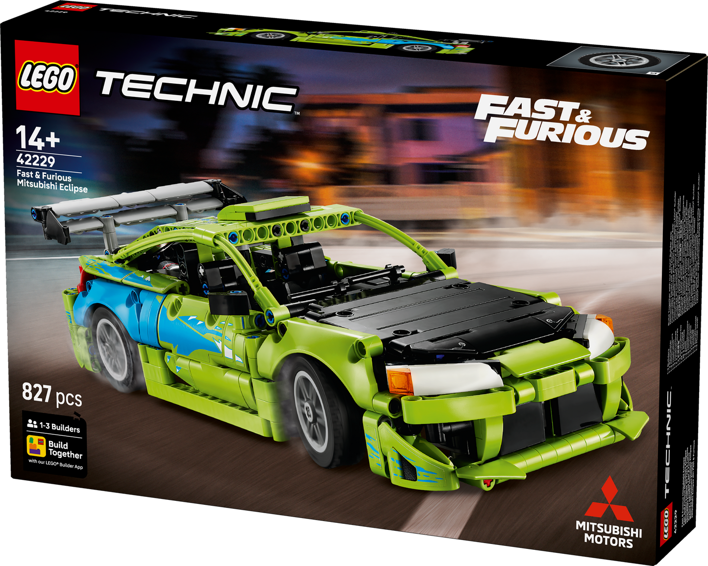 LEGO Fast and Furious Mitsubishi Eclipse 42229 Technic