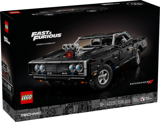 LEGO Fast & Furious Dodge Charger R/T 42231 Technic