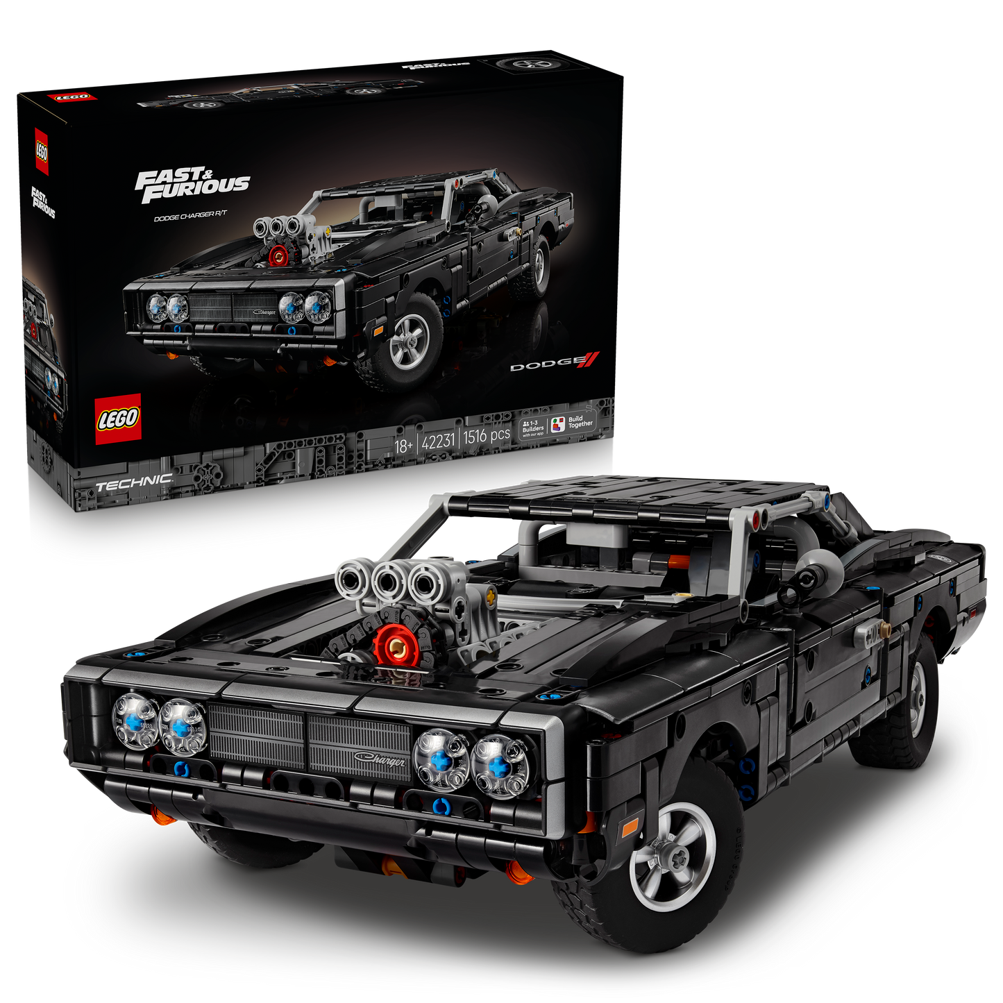 LEGO Fast & Furious Dodge Charger R/T 42231 Technic