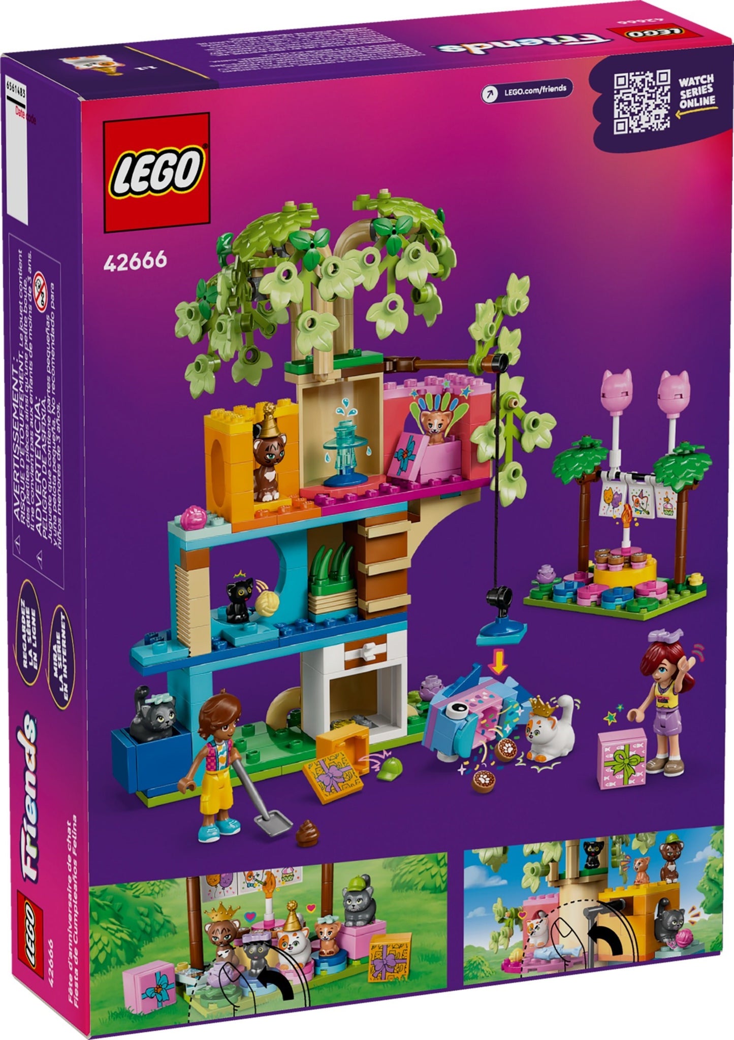 LEGO Cat Birthday Party 42666 فريندز