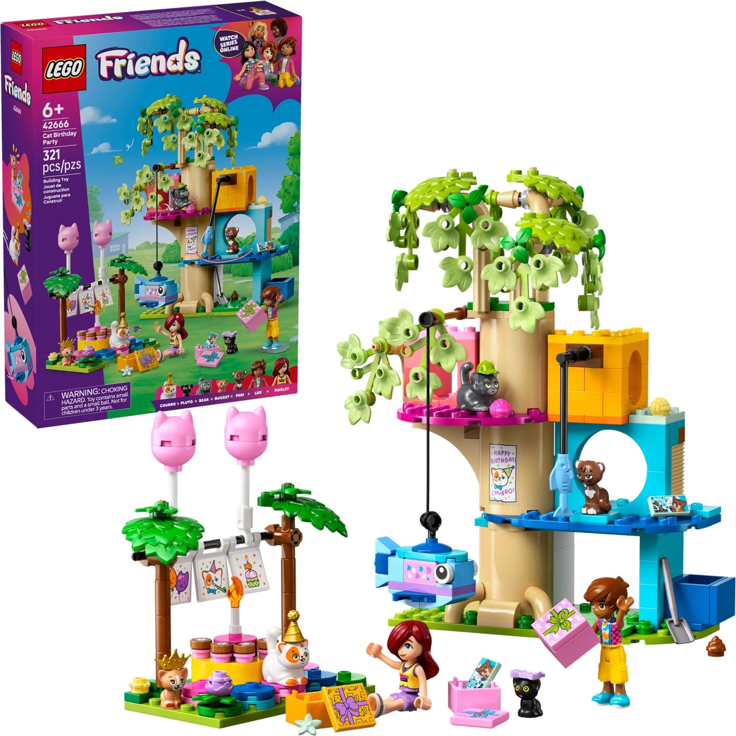 LEGO Cat Birthday Party 42666 فريندز
