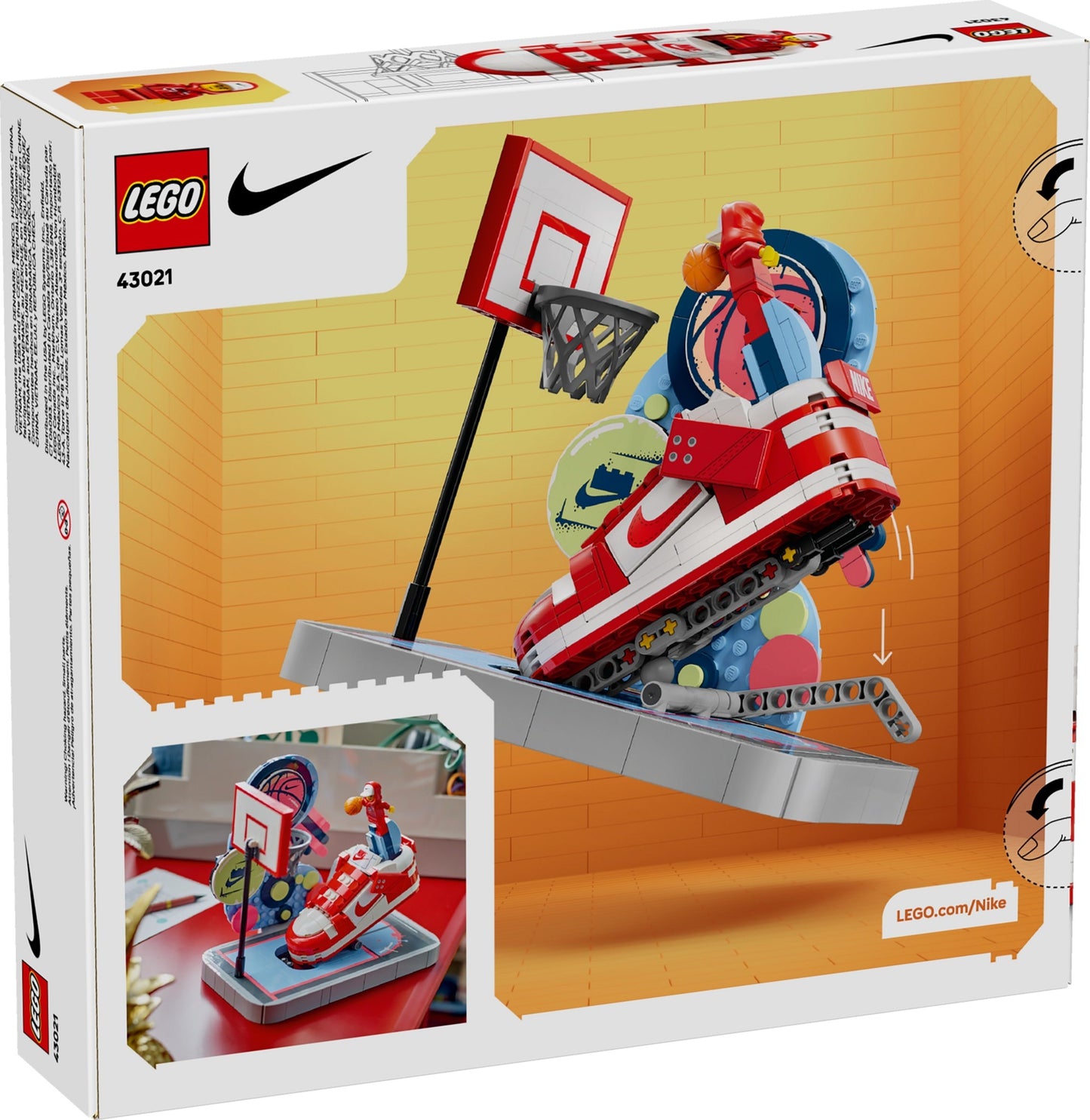 LEGO 43021 Nike Dunk Trickshot