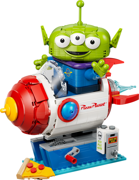 LEGO Alien with Pizza Planet Rocket Ride 43307 Pixar