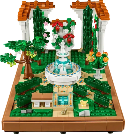 أيقونات حديقة ليغو مع نافورة 10359