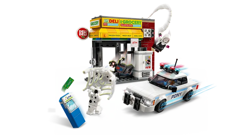 ليجو سبايدر فيرس مايلز موراليس ضد دي سبوت 76311 الأبطال الخارقين