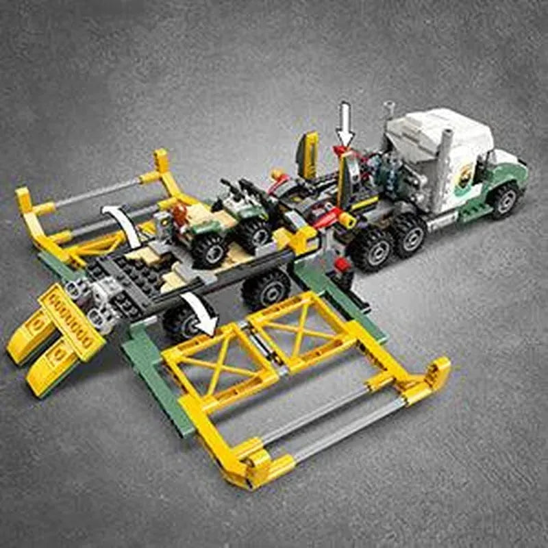 مهمات ديناصورات ليغو: شاحنة نقل ألوصور 76966 عالم جوراسيك