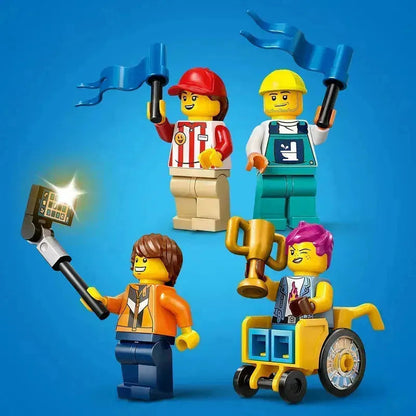 منحدر سرعة ليغو لسيارات السباق 60460 سيتي