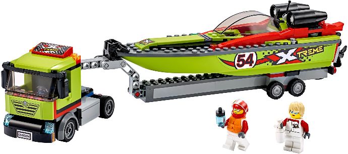 LEGO Race Boat Transporter 60254 City