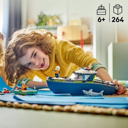 LEGO Police boat 60456 City