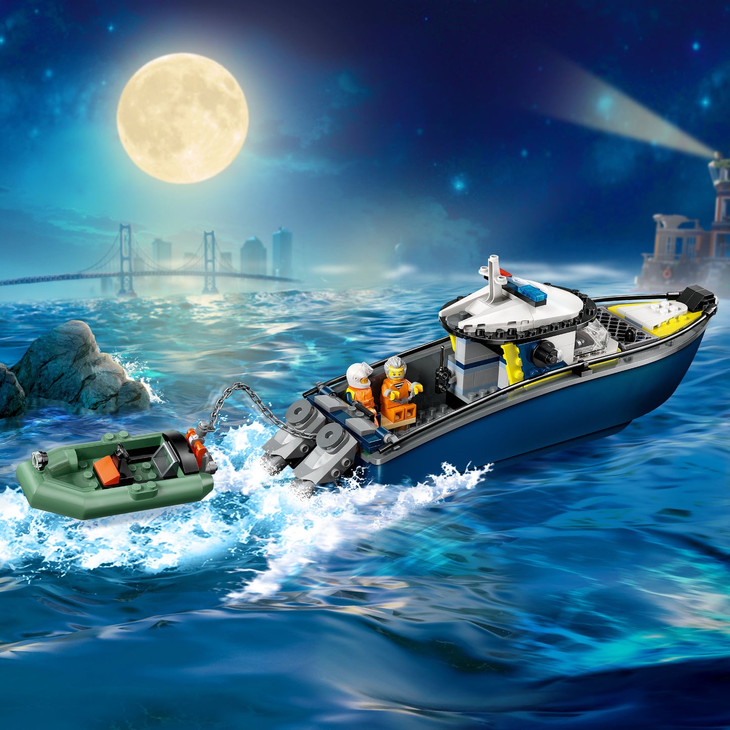 LEGO Police boat 60456 City