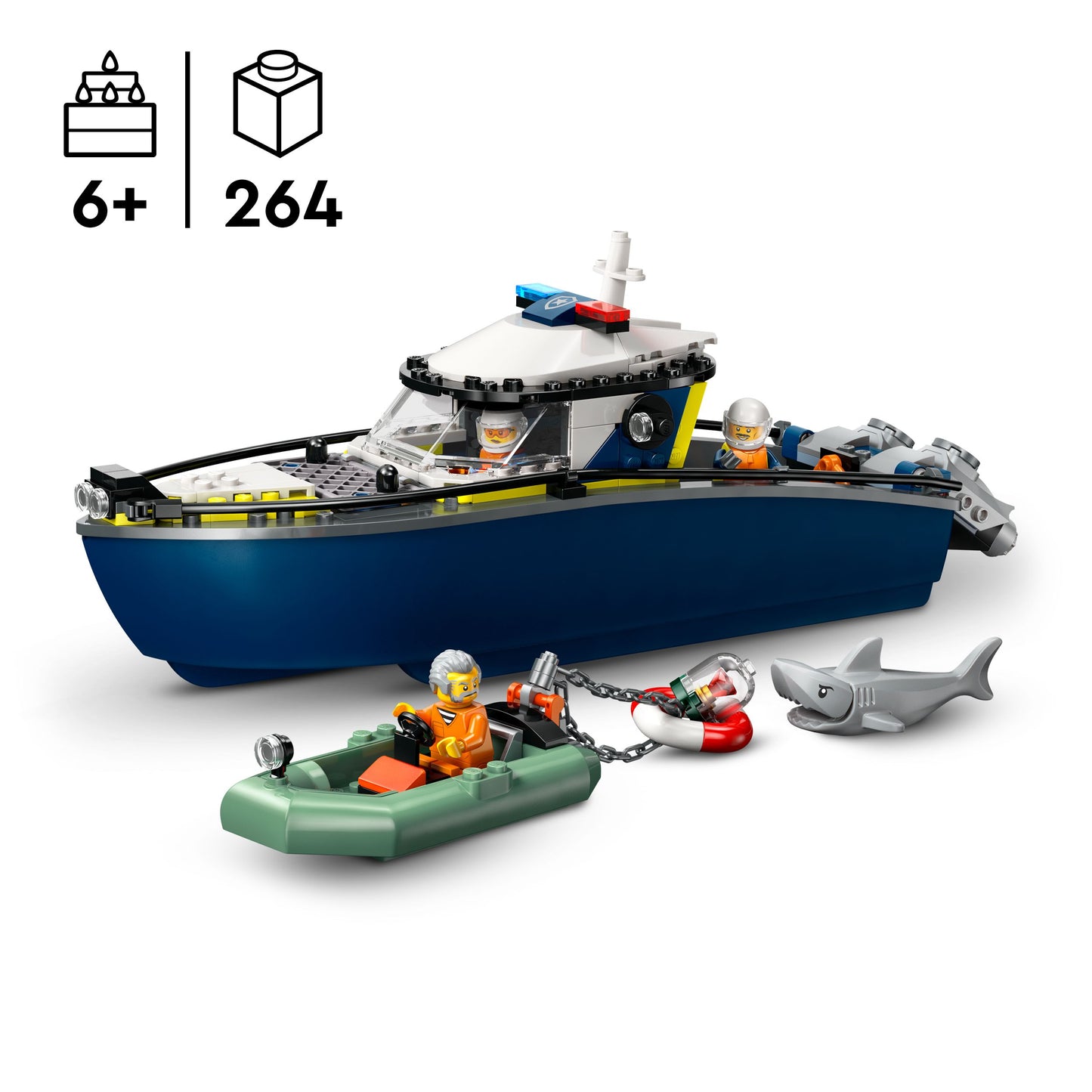 LEGO Police boat 60456 City