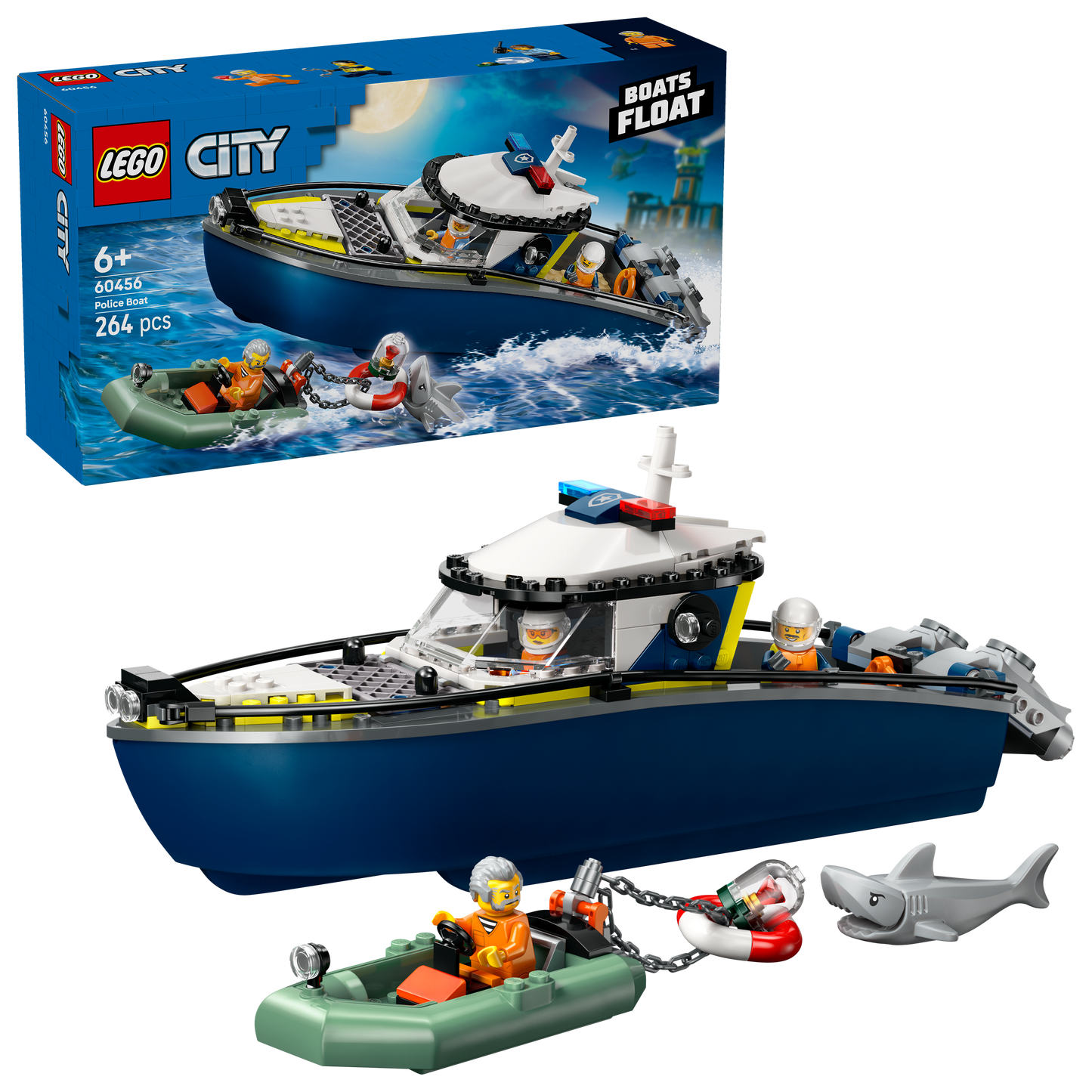 LEGO Police boat 60456 City