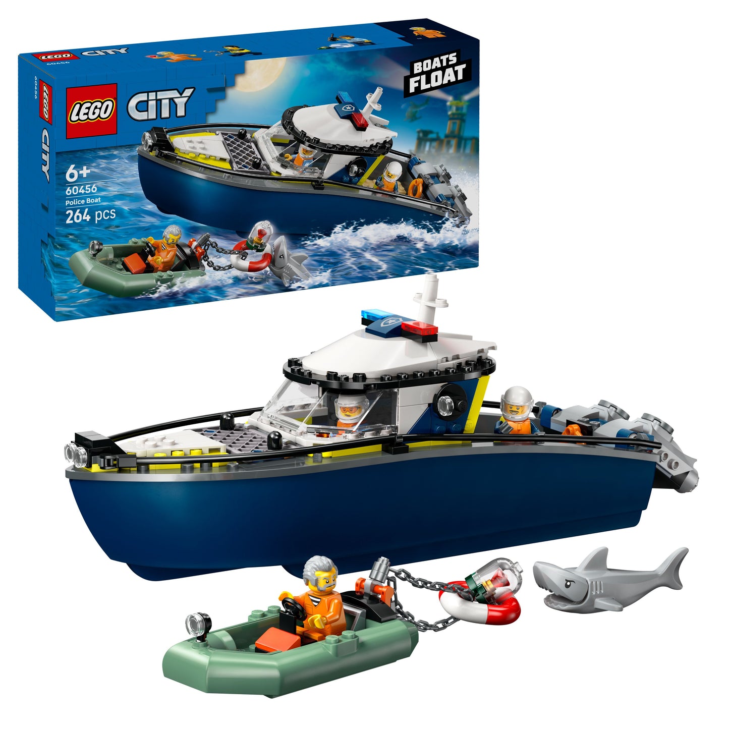 LEGO Police boat 60456 City