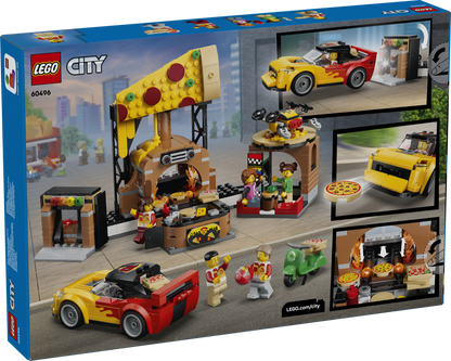 LEGO Pizza Delivery Experience with Vehicles 60496 City
