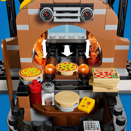 LEGO Pizza Delivery Experience with Vehicles 60496 City
