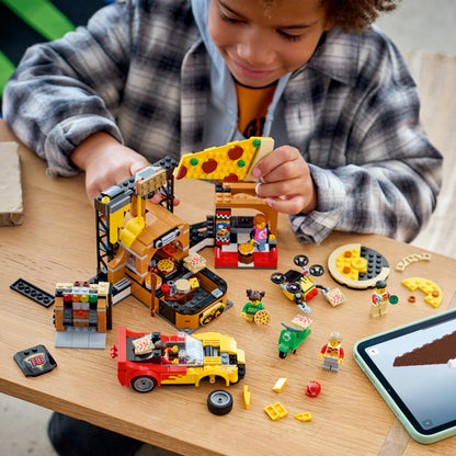 LEGO Pizza Delivery Experience with Vehicles 60496 City
