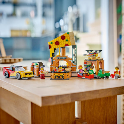 LEGO Pizza Delivery Experience with Vehicles 60496 City