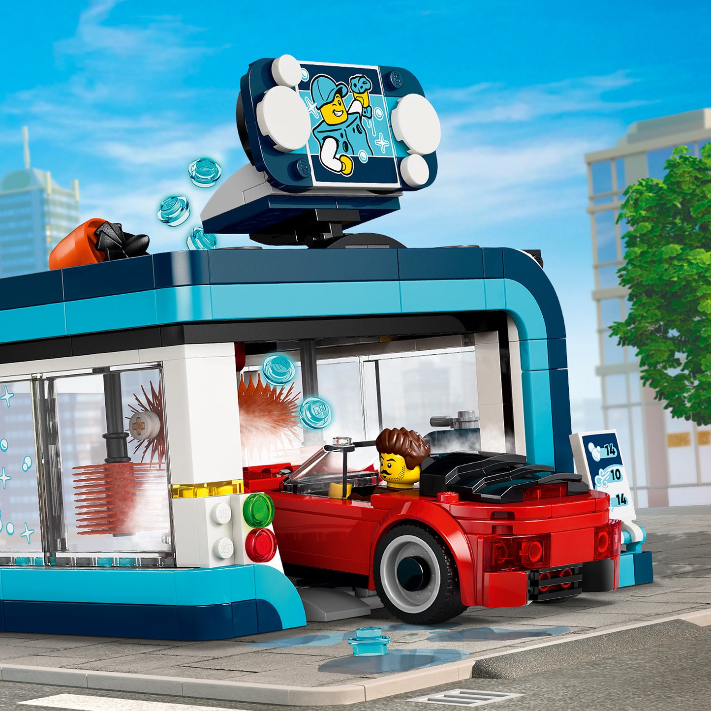 LEGO  Drive-Through Car Wash 60497 City