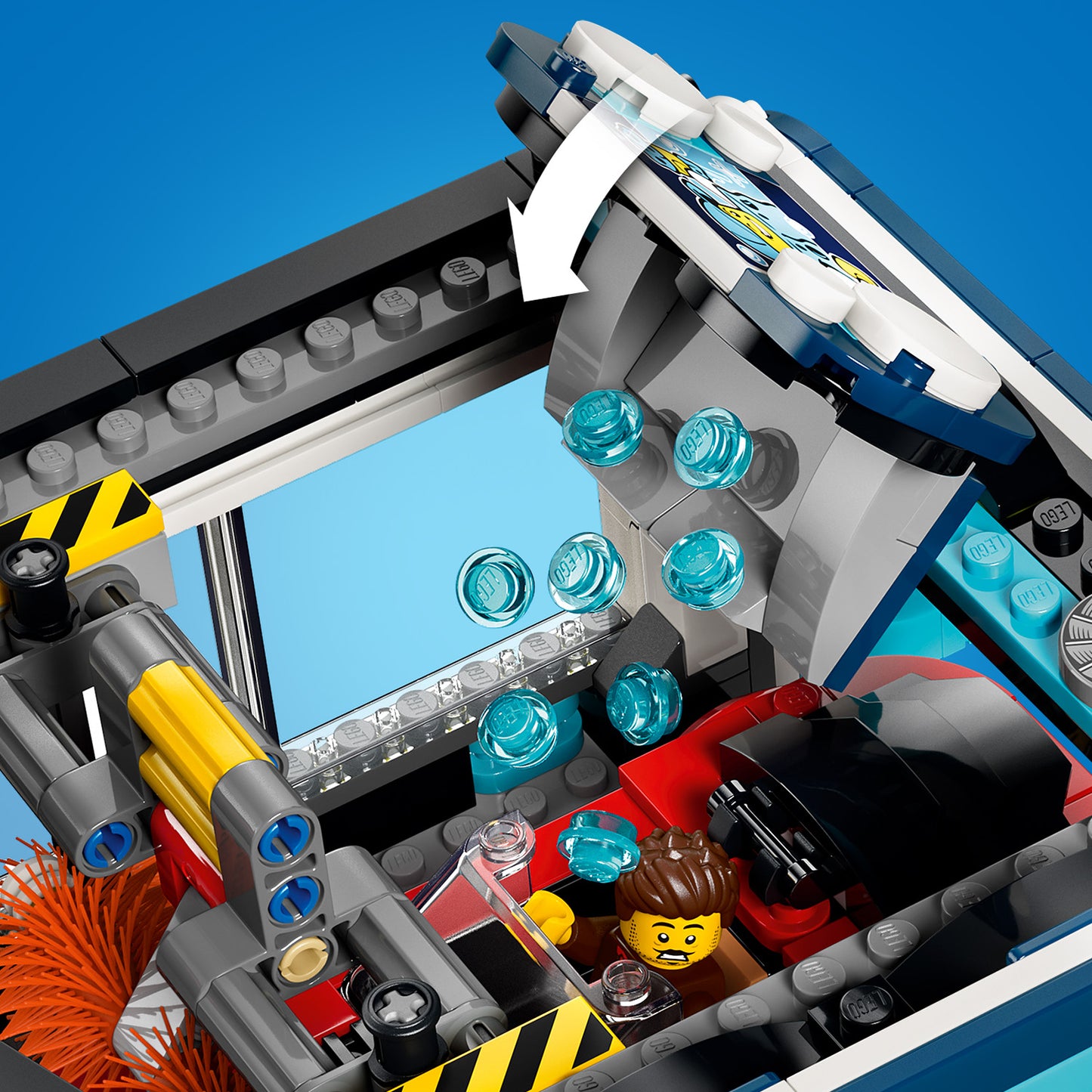 LEGO  Drive-Through Car Wash 60497 City