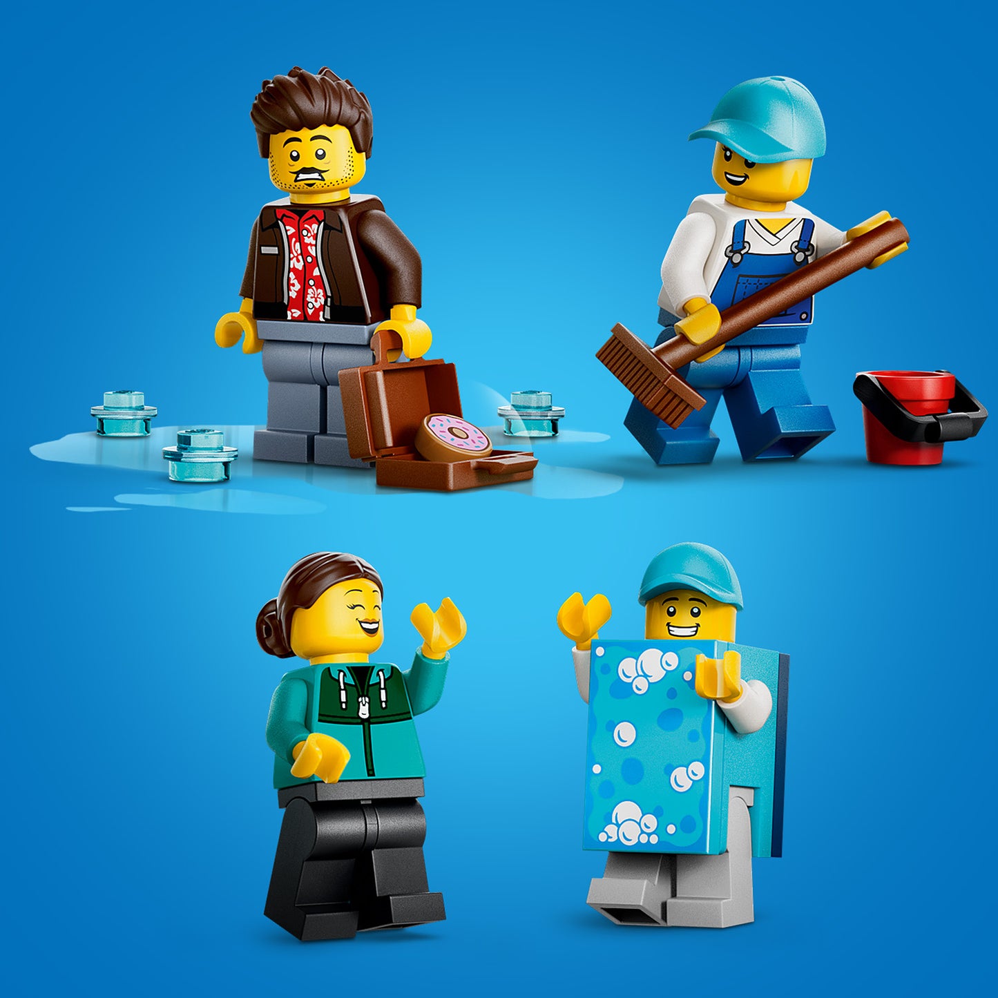 LEGO  Drive-Through Car Wash 60497 City