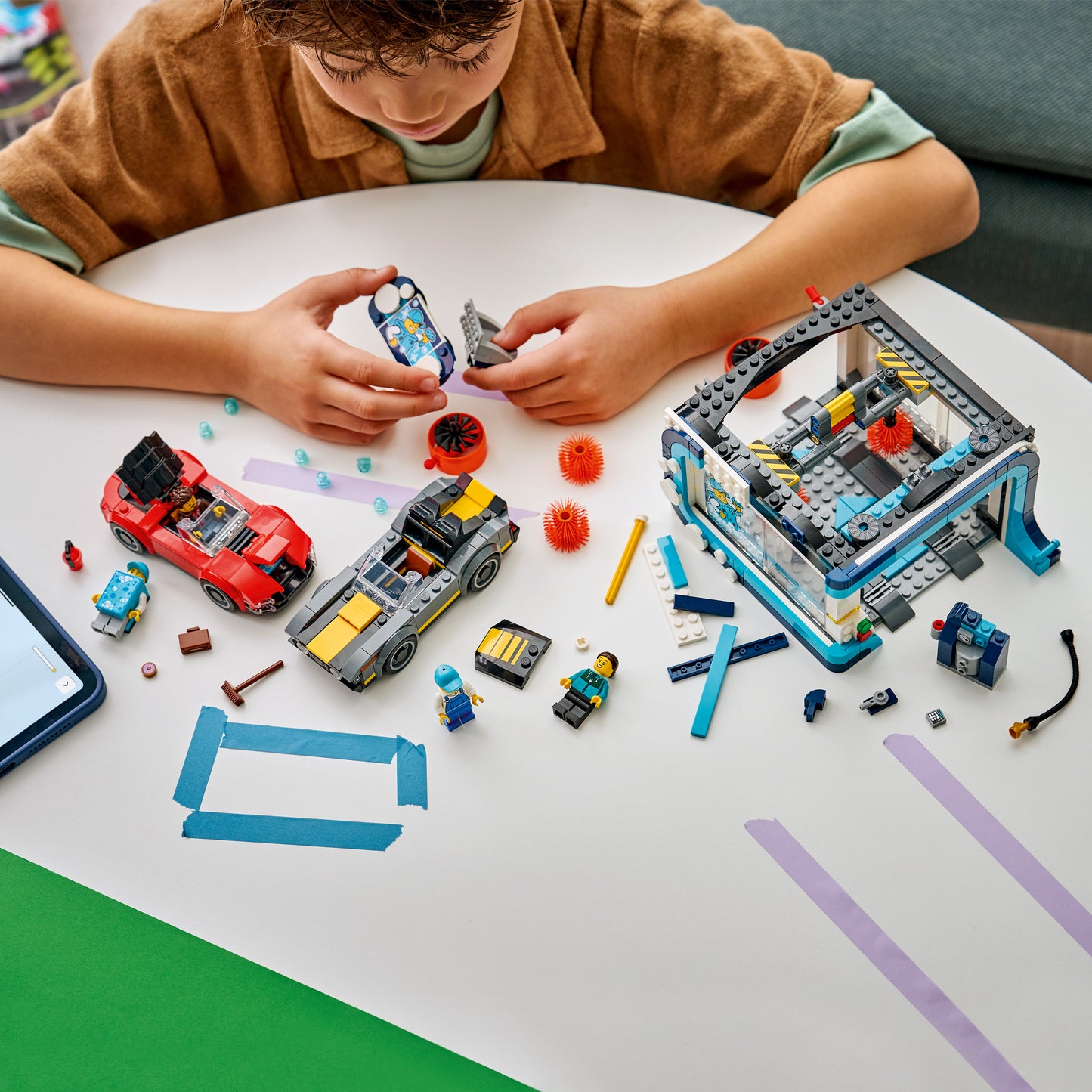LEGO  Drive-Through Car Wash 60497 City