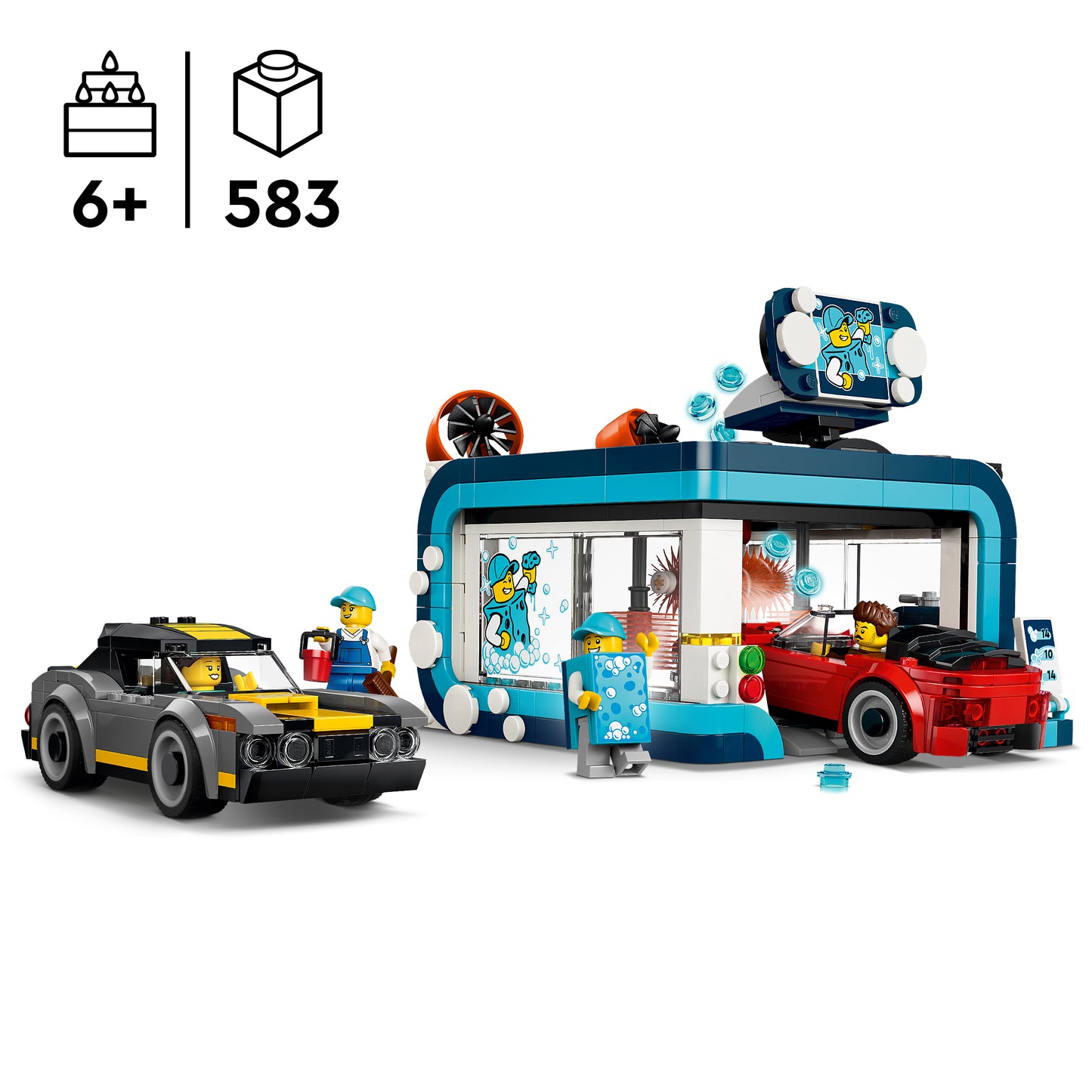 LEGO  Drive-Through Car Wash 60497 City