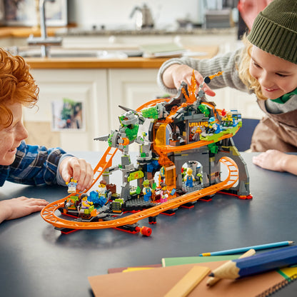 LEGO Lava Land Roller Coaster Park 60501 City