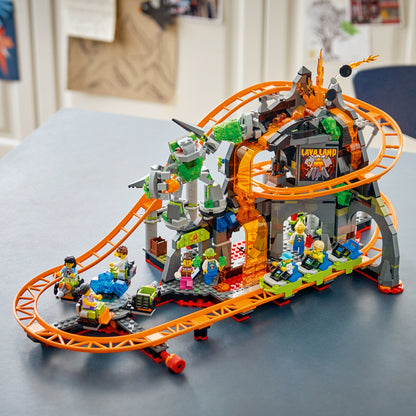 LEGO Lava Land Roller Coaster Park 60501 City