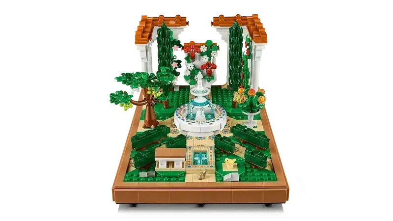 أيقونات حديقة ليغو مع نافورة 10359