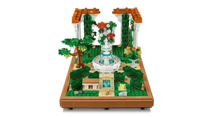 أيقونات حديقة ليغو مع نافورة 10359