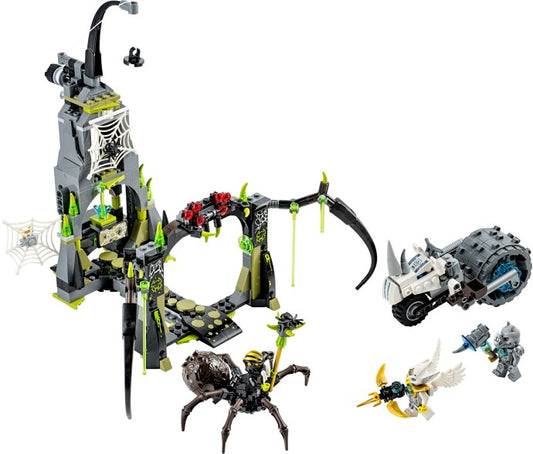 LEGO Spinlyn's Cavern 70133 Legends of Chima - Outlands