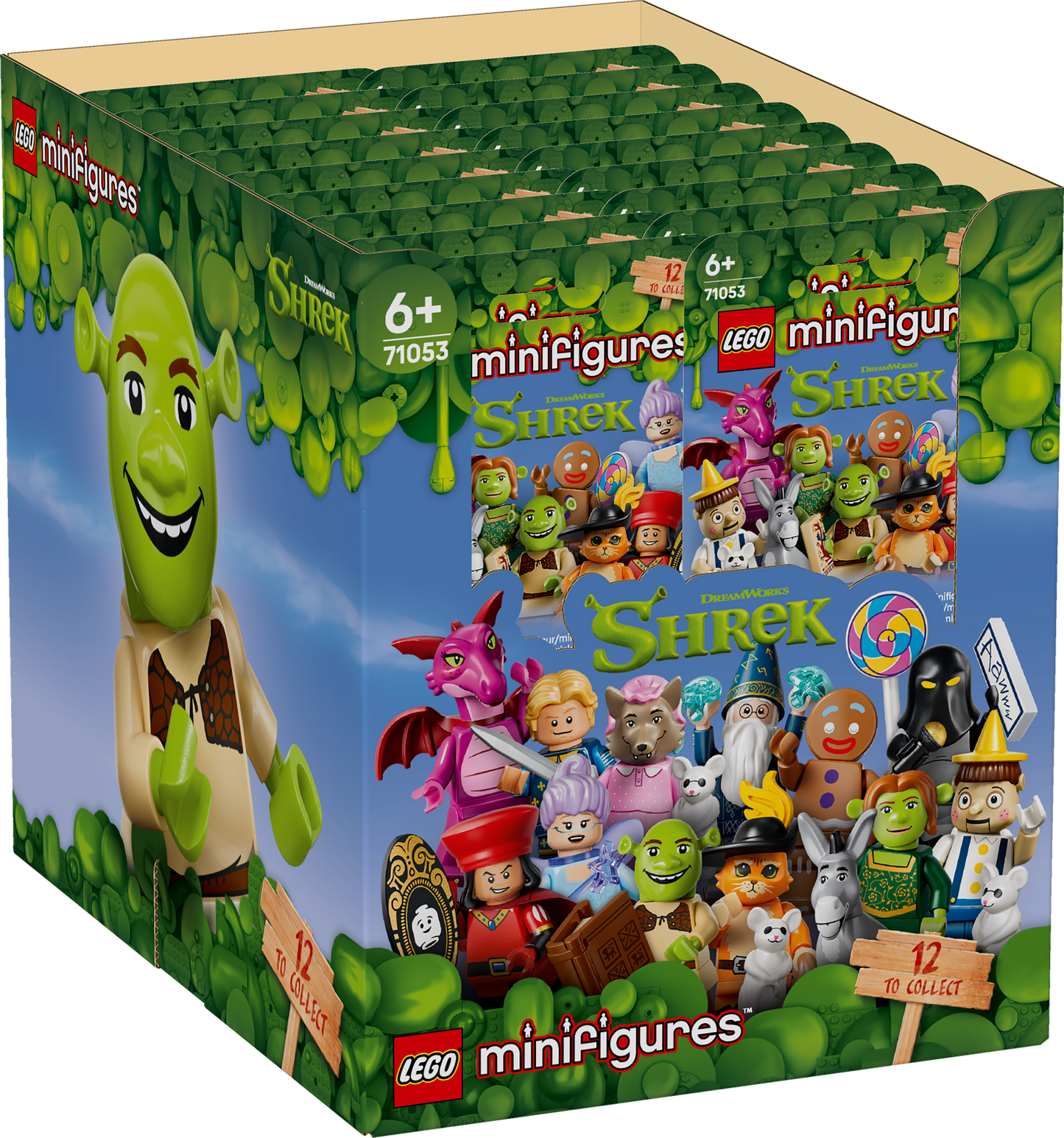 LEGO Shrek series 71053 Minifigures